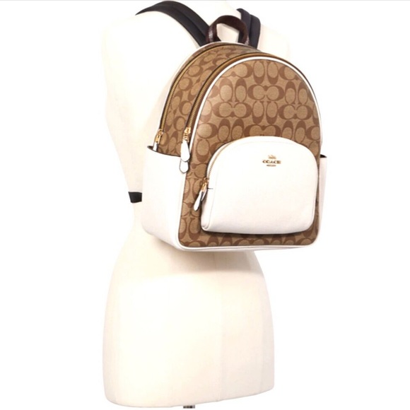 Signature canvas Coach Backpack - Picture 1 of 17